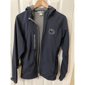 North End Warm Logic Embroidered Cadillac Penn State Navy Zip Close Jacket S